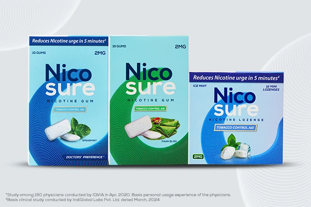 Nicosure nicotine gum
