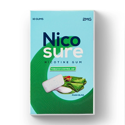 Nicosure Nicotine Gums – 2mg (Paan Bliss)