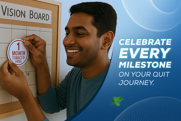 milestone on Quit Nicotine journey.
