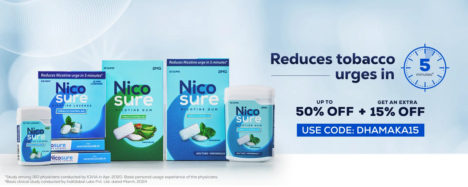 Quit Nicotine with Nicosure