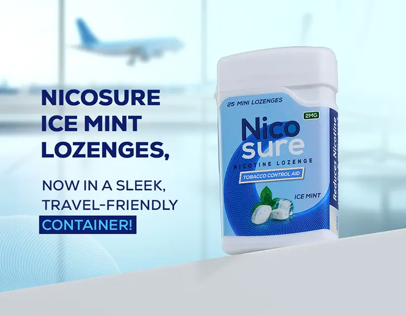 Nicosure Nicotine Lozenges Container