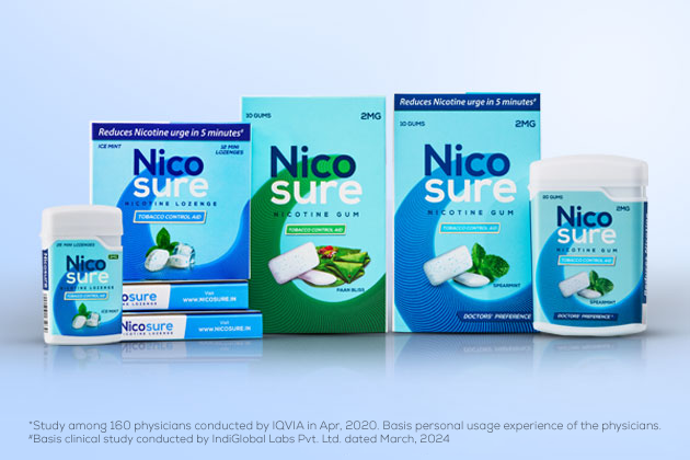 Nicosure Nicotine Gums and Lozenges