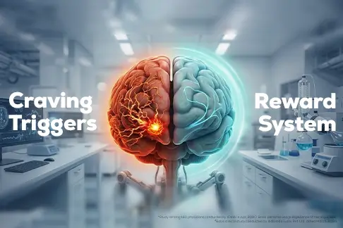 Brain reward system and craving triggers