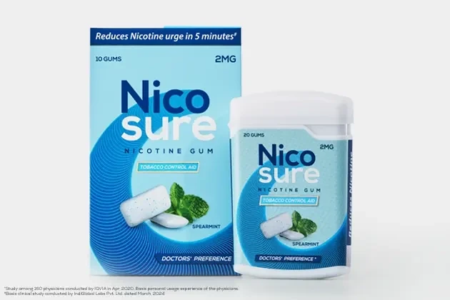 nicosure nicotine gum
