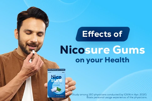 Effects of nicotine gum
