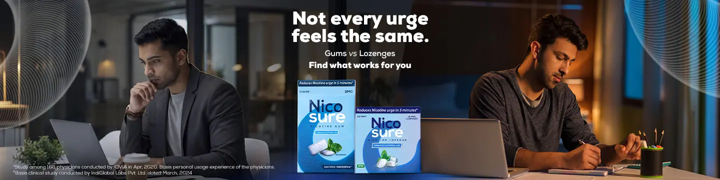 Nicotine Gum vs Lozenges