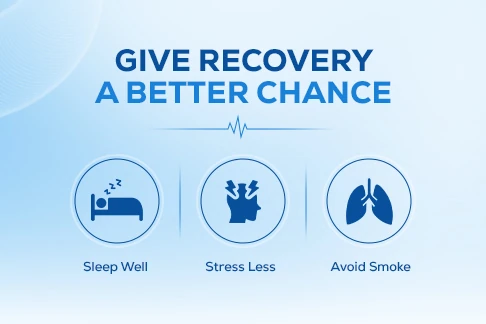 Healthy habits for tobacco recovery